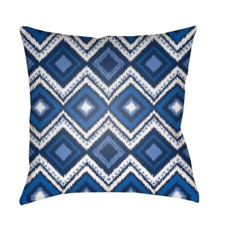 SURYA Surya ID002-2020 Decorative 20 x 20 x 4 in. Throw Pillow; Blue - Medium ID002-2020